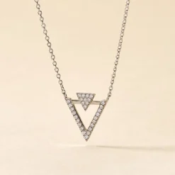 Histoire d'Or Collier Domnika Argent Blanc Oxyde De Zirconium