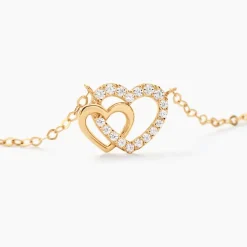 Histoire d'Or Collier Donaldina Or Jaune Oxyde De Zirconium