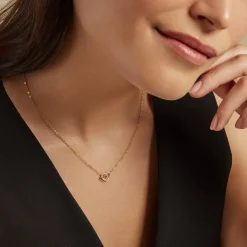 Histoire d'Or Collier Donaldina Or Jaune Oxyde De Zirconium