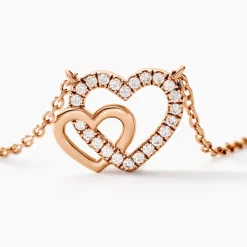 Collier Donatiane Argent Rose Oxyde De Zirconium-Histoire d'Or New