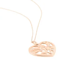 Histoire d'Or Collier Douglas Argent Rose Oxyde De Zirconium