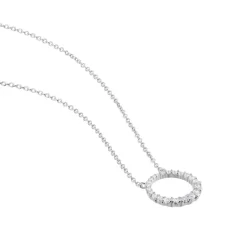 Histoire d'Or Collier Elaïs Argent Blanc Oxyde De Zirconium