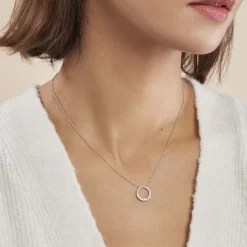 Histoire d'Or Collier Elaïs Argent Blanc Oxyde De Zirconium