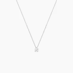 Histoire d'Or Collier Elfa Or Blanc Diamant