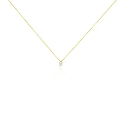 Histoire d'Or Collier Elfa Or Jaune Diamant