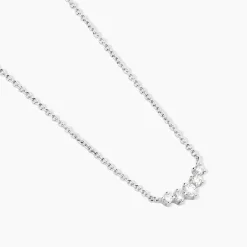 Histoire d'Or Collier Elinore Argent Blanc Oxyde De Zirconium