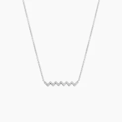 Histoire d'Or Collier Elixanne Argent Blanc Oxyde De Zirconium