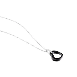 Histoire d'Or Collier Elodie Argent Blanc Oxyde De Zirconium Et Céramique
