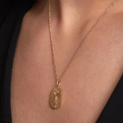 Histoire d'Or Collier Embrasement Plaqué Or Jaune