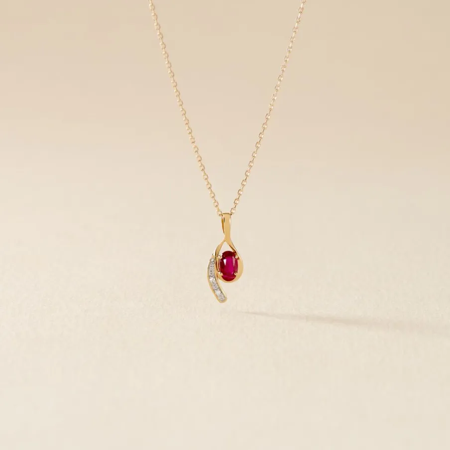 Histoire d'Or Collier Emotion Diamant