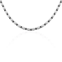 Collier Ephrem Acier Bicolore-Histoire d'Or New