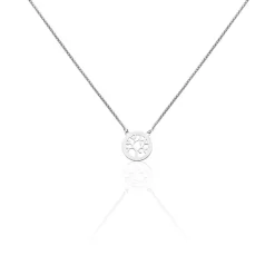 Histoire d'Or Collier Ethna Argent Blanc