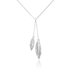 Histoire d'Or Collier Euriell Argent Blanc
