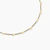 Histoire d'Or Collier Eva Acier Jaune