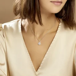 Histoire d'Or Collier Fidjy Argent Blanc Oxyde De Zirconium