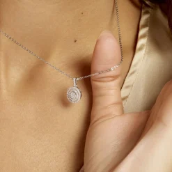 Histoire d'Or Collier Fidjy Argent Blanc Oxyde De Zirconium