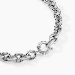 Histoire d'Or Collier Fira Acier Blanc