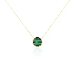 Collier Florica Or Jaune Malachite-Histoire d'Or Sale