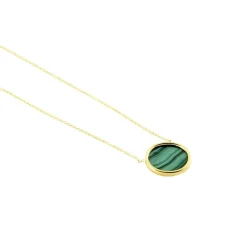 Collier Florica Or Jaune Malachite-Histoire d'Or Sale