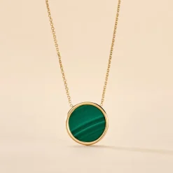 Collier Florica Or Jaune Malachite-Histoire d'Or Sale