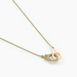 Histoire d'Or Collier Foma Or Jaune Oxyde De Zirconium