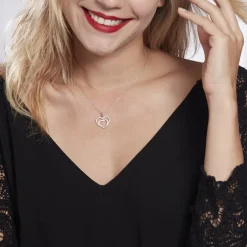 Histoire d'Or Collier Gasparde Argent Blanc Oxyde De Zirconium