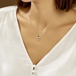 Histoire d'Or Collier Gaya Argent Blanc Oxyde De Zirconium