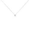 Histoire d'Or Collier Germinie Argent Blanc Oxyde De Zirconium