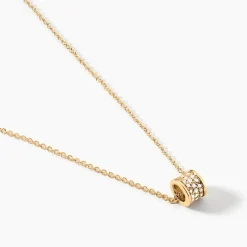 Histoire d'Or Collier Gia Plaqué Or Jaune Oxyde De Zirconium