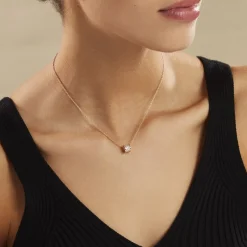 Histoire d'Or Collier Gia Plaqué Or Jaune Oxyde De Zirconium