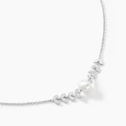 Histoire d'Or Collier Giacobbe Argent Blanc Perle De Culture