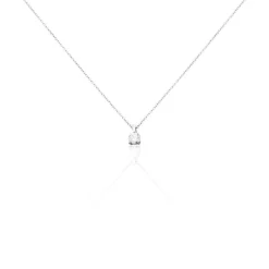 Histoire d'Or Collier Gianna Or Blanc Diamant