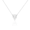Histoire d'Or Collier Glorya Argent Blanc Oxyde De Zirconium