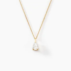 Collier Goutte De Zirconium-Histoire d'Or