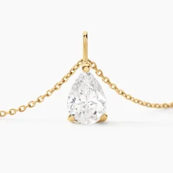 Collier Goutte De Zirconium-Histoire d'Or