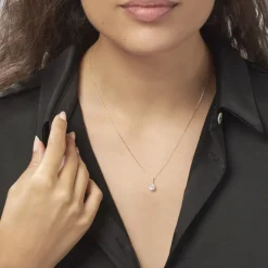 Collier Goutte De Zirconium-Histoire d'Or