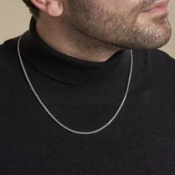 Histoire d'Or Collier Gustin Argent Blanc