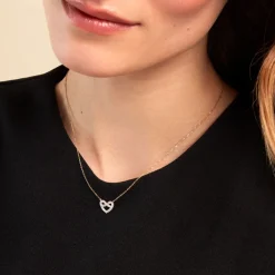 Histoire d'Or Collier Gwenneth Or Jaune Oxyde De Zirconium