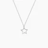 Histoire d'Or Collier Gyliane Argent Blanc Oxyde De Zirconium