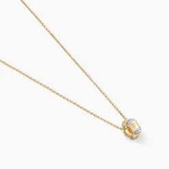 Histoire d'Or Collier Hamino Or Jaune Diamant