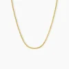 Histoire d'Or Collier Harlow Acier Jaune
