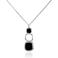 Histoire d'Or Collier Hatayi Acier Blanc