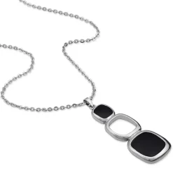 Histoire d'Or Collier Hatayi Acier Blanc