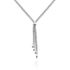 Histoire d'Or Collier Haziza Argent Blanc