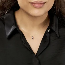 Histoire d'Or Collier Helene Or Bicolore Diamant