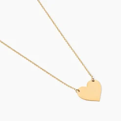 Histoire d'Or Collier Helenia Coeur Gravable Or Jaune