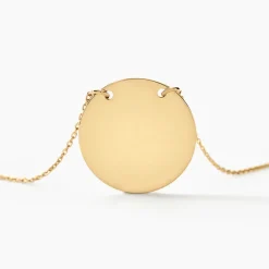 Histoire d'Or Collier Helenia Pastille Gravable