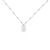 Histoire d'Or Collier Helvi Argent Blanc