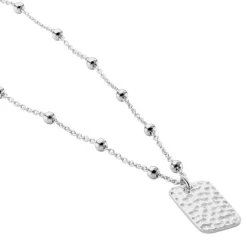Histoire d'Or Collier Helvi Argent Blanc