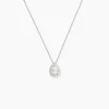 Histoire d'Or Collier Hildana Or Blanc Oxyde De Zirconium